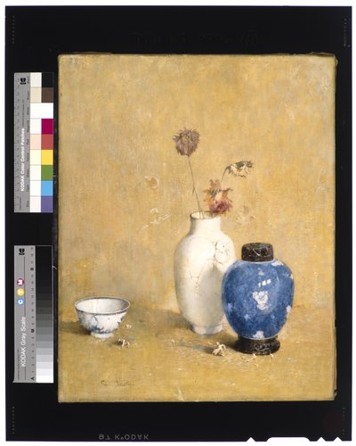 Bleu, blanc et or - Emil Carlsen